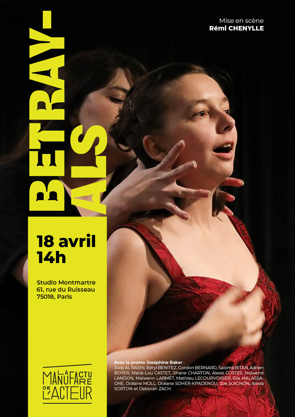 betrayals interprétation affiche