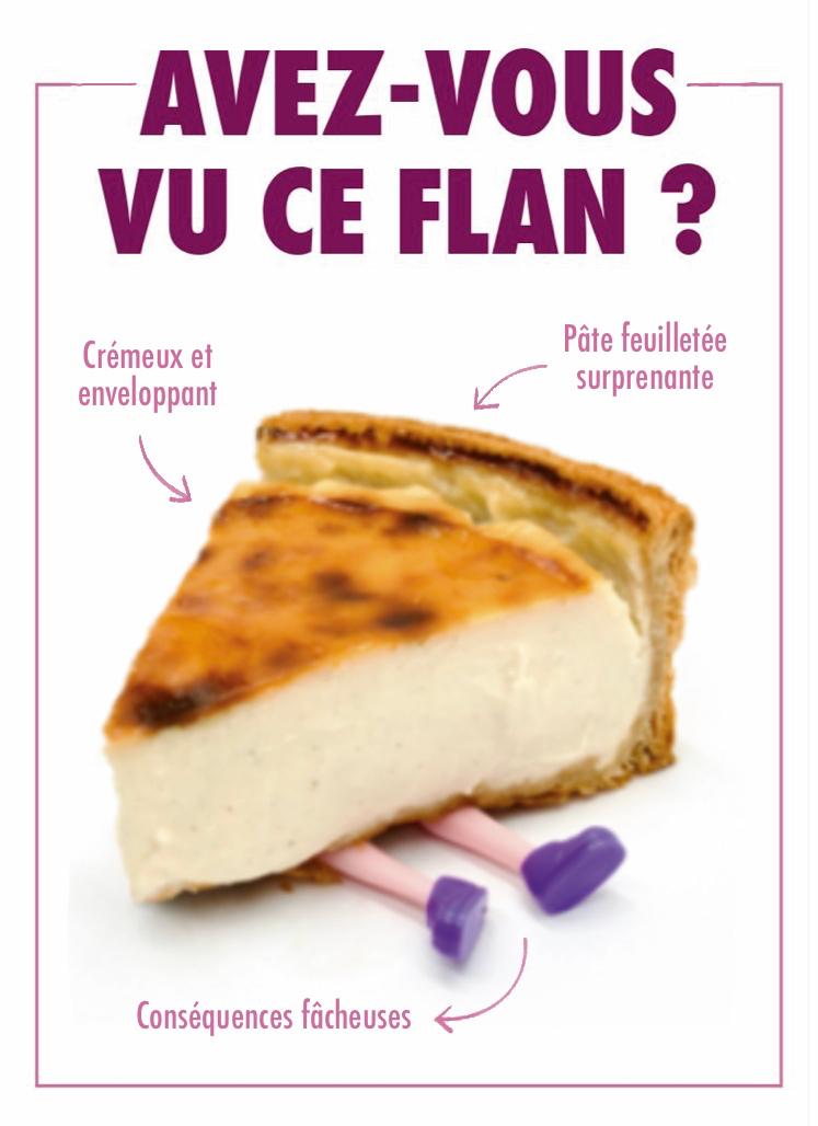 flan affiche festival d'avignon