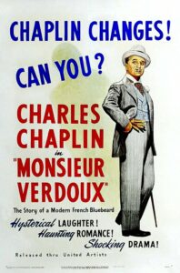 charles chaplin monsieur verdoux affiche